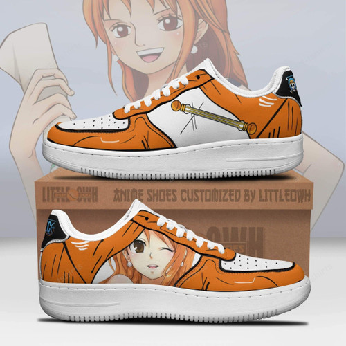 One Piece Schuhe Air Force Schuhe Anime Schuhe Nami