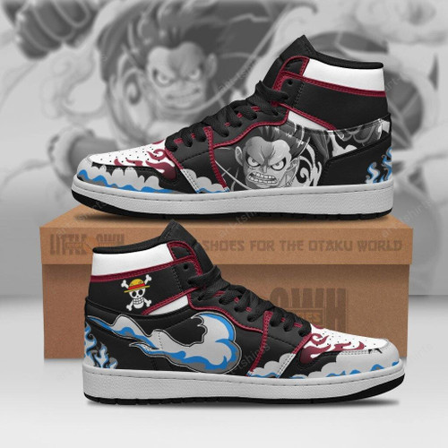 One Piece Schuhe Monkey D Luffy Air Jordan 1 Schuhe JD 1 Schuhe Custom Anime Schuhe