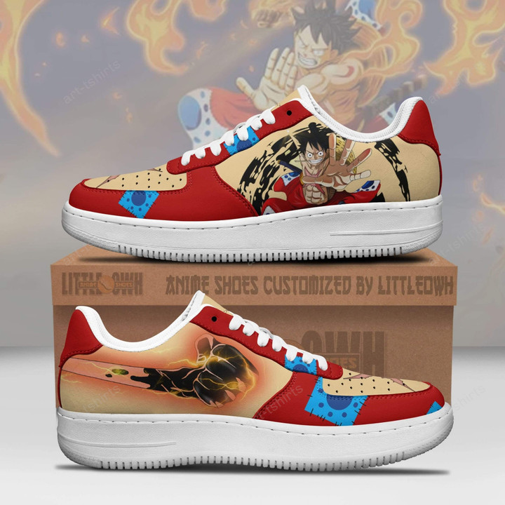 One Piece Schuhe Air Force Schuhe Anime Schuhe Monkey D. Luffy Custom Air Force Schuhe Anime Schuhe