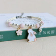 Lovely Bunny Flower Bracelet