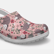 Opossum and Flower - Croc Style Clogs