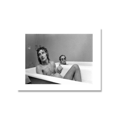 Elton John and Rod Stewart Take A Bath Together Canvas