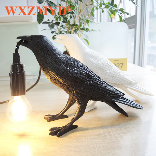 Crow Table Lamp - Decorative Lamp for Room