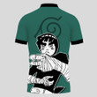 Rock Lee Polo Shirts Custom Manga Naruto Anime Merch Clothes-wexanime.com
