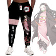 Nezuko Joggers Custom Anime Demon Slayer Sweatpants-wexanime.com