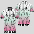 Shinobu Kocho Polo Shirt Custom Anime Demon Slayer Costume Merch Clothes-wexanime.com