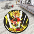 Pan Round Rug Custom Dragon Ball Super Super Heroes Anime Circle Carpet-wexanime.com