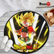Pan Round Rug Custom Dragon Ball Super Super Heroes Anime Circle Carpet-wexanime.com