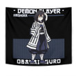 Obanai Iguro Tapestry Custom Demon Slayer Anime Room Decor-wexanime.com