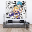 Vegeta x Bulma Tapestry Custom Dragon Ball Anime Room Decor-wexanime.com