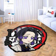 Shinobu Kochou Shaped Rug Custom Anime Demon Slayer Mats For Bedroom Living Room Quality Carpets-wexanime.com