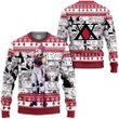 HxH Hisoka Custom Anime Ugly Christmas Sweater Wexanime