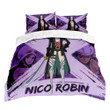 Nico Robin Bedding Set Anime Bedroom Decor-wexanime