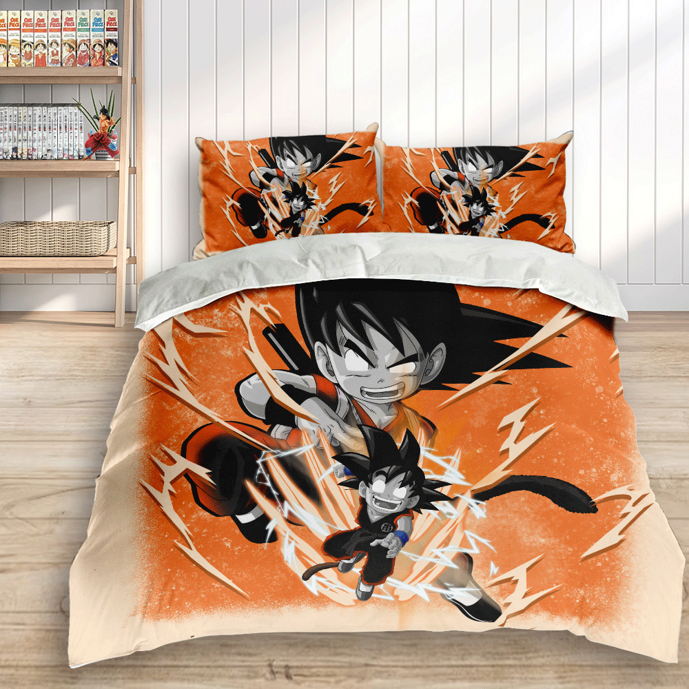Dragon Ball Goku Kid Custom Bedding Set Home Decor