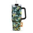 Squirtle 40oz Travel Tumbler With Handle Custom Anime Accessories - Wexanime