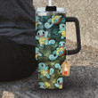 Squirtle 40oz Travel Tumbler With Handle Custom Anime Accessories - Wexanime