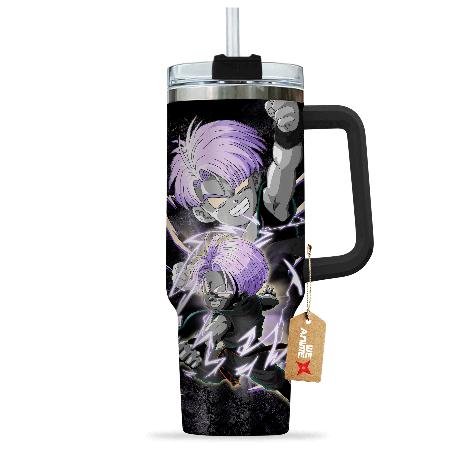Trunks Kid 40oz Travel Tumbler Cup Personalized Custom Anime Accessories - Wexanime