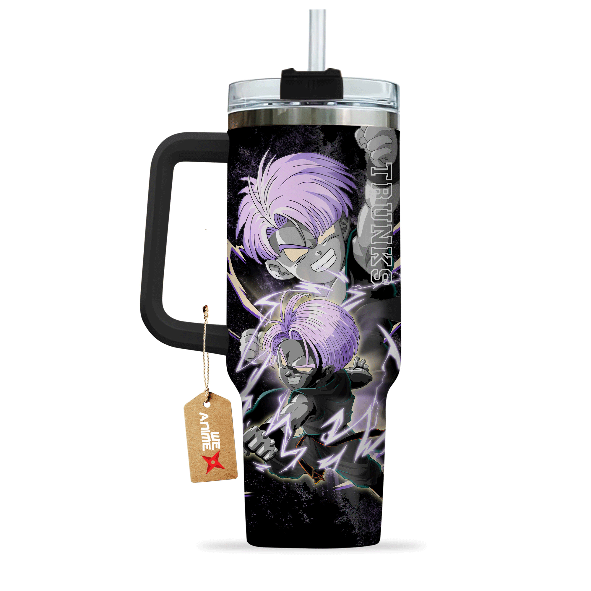 Trunks Kid 40oz Travel Tumbler Cup Personalized Custom Anime Accessories - Wexanime