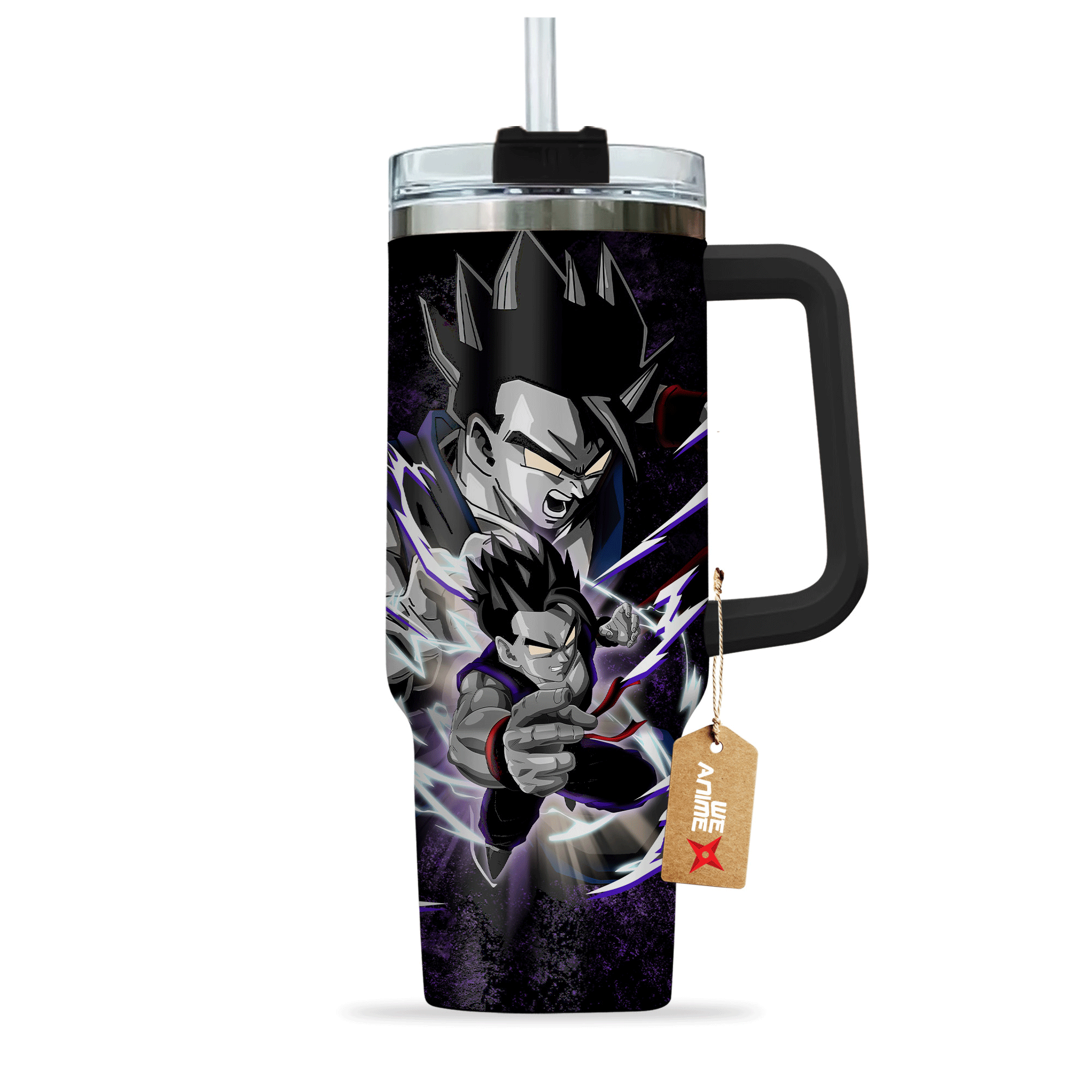 Gohan 40oz Travel Tumbler Cup Personalized Custom Anime Accessories - Wexanime