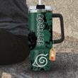 Rock Lee 40oz Travel Tumbler Cup Personalized Custom Anime Accessories - Wexanime