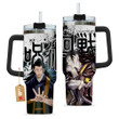 Suguru Geto 40oz Travel Tumbler With Handle Custom Anime Accessories - Wexanime