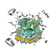 Bulbasaur Wall Stickers Personalized Custom Anime Wall Decoration-Wexanime