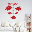 Akatsuki Wall Stickers Personalized Custom Anime Wall Decoration-Wexanime