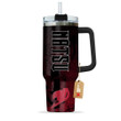 Natsu Dragneel 40oz Travel Tumbler With Handle Personalized Anime Cup - Wexanime