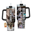 His Noelle Silva 40oz Travel Tumbler With Handle Personalized Anime Valentines Cup - Wexanime