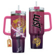 Gowther Goats Sin of Lust 40oz Travel Tumbler With Handle Personalized Anime Cup - Wexanime