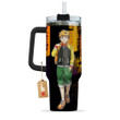 Hideyoshi Nagachika 40oz Travel Tumbler With Handle Personalized Custom Anime Cup - Wexanime