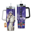 Lloyd Asplund 40oz Travel Tumbler With Handle Personalized Anime Accessories - Wexanime