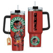 Incineroar Coffee 40oz Travel Tumbler With Handle Personalized Anime Accessories - Wexanime