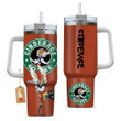Cinderace Coffee 40oz Travel Tumbler With Handle Personalized Anime Accessories - Wexanime