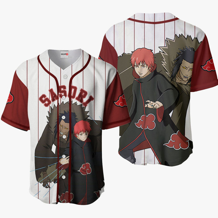 Sasori Jersey Shirt Akatsuki Custom Naruto Anime Merch Clothes Sport Style-wexanime.com