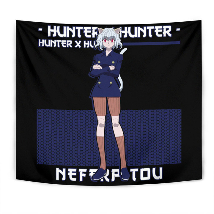 Neferpitou Tapestry Custom Hunter x Hunter Anime Room Decor-wexanime.com