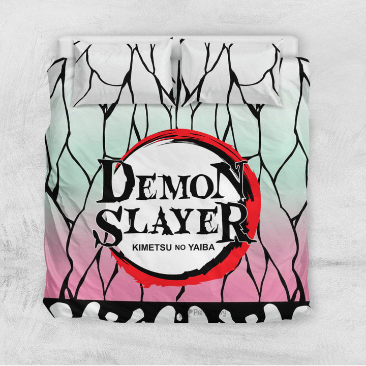 Shinobu Kochou Bedding Set Custom Demon Slayer Anime-wexanime.com