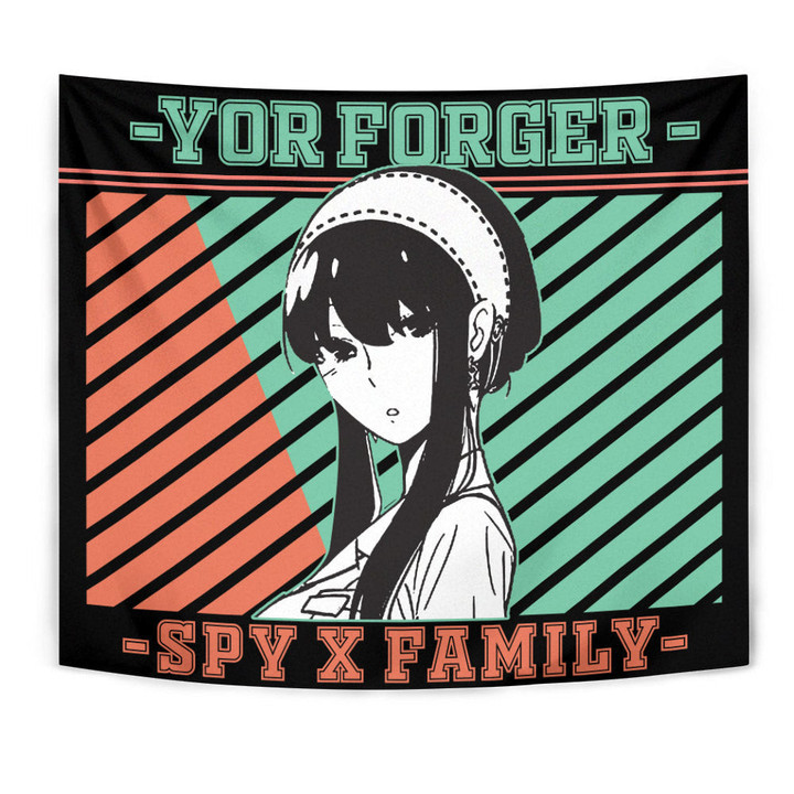 Yor Forger Tapestry Custom Spy x Family Anime Room Wall Decor-wexanime.com