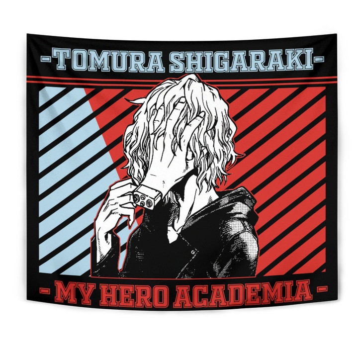 Tomura Shigaraki Tapestry Custom My Hero Academia Anime Home Decor-wexanime.com