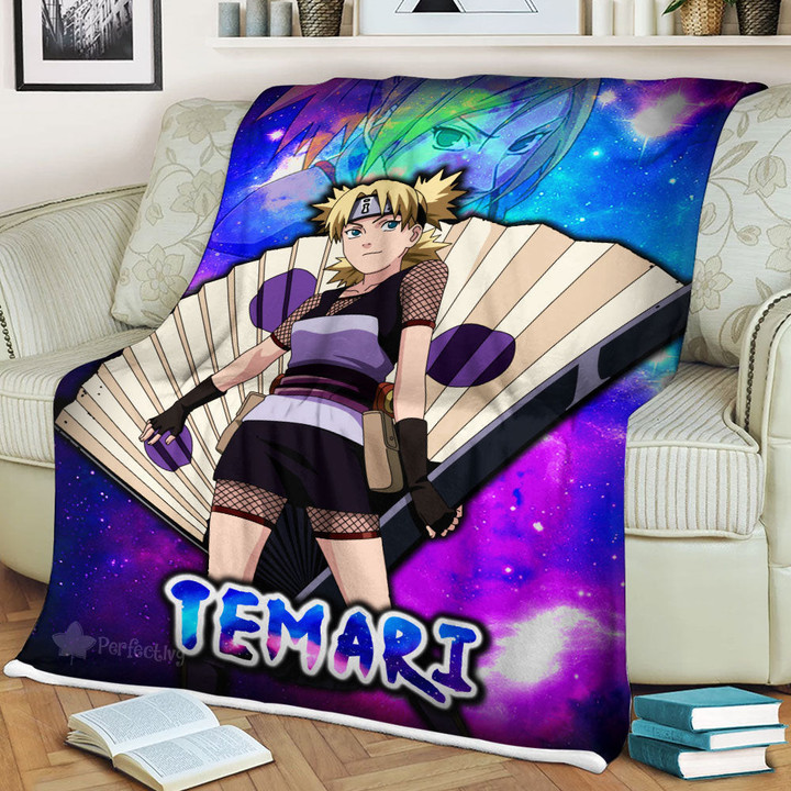 Temari Blanket Galaxy Custom Naruto Anime-wexanime.com