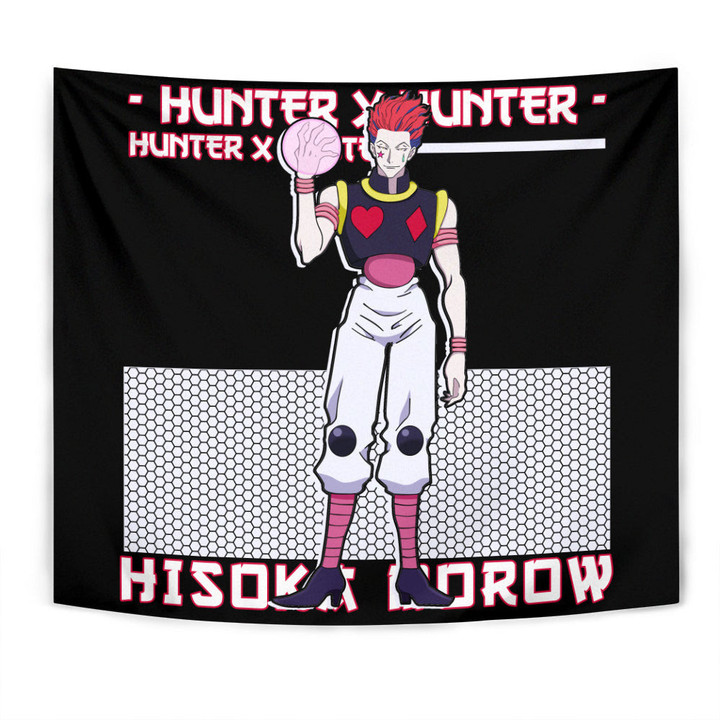 Hisoka Morow Tapestry Custom Hunter x Hunter Anime Room Decor-wexanime.com