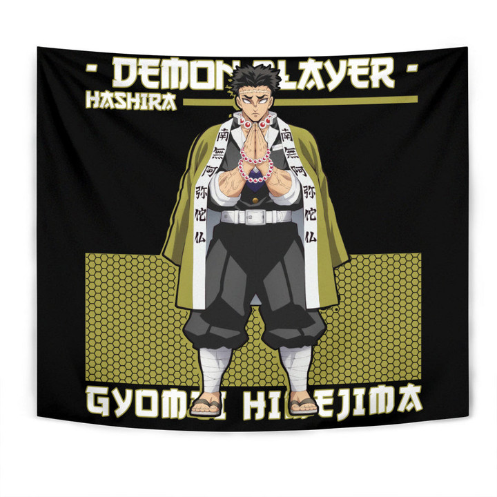 Gyomei Himejima Tapestry Custom Demon Slayer Anime Room Decor-wexanime.com