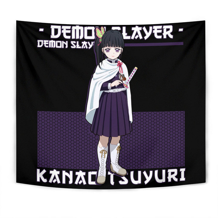 Kanao Tsuyuri Tapestry Custom Demon Slayer Anime Room Decor-wexanime.com