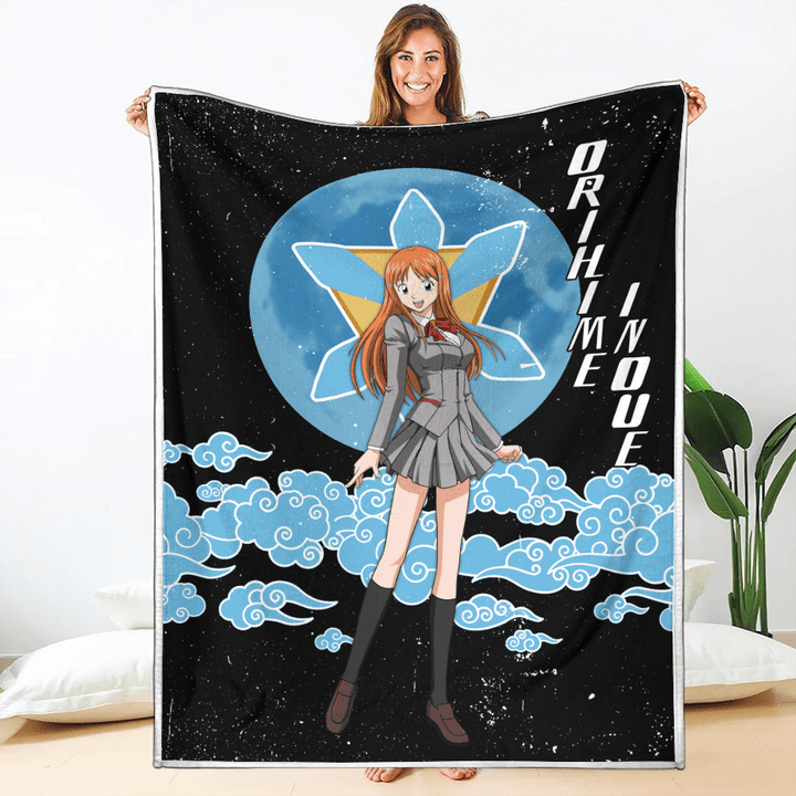Orihime Inoue Blanket Moon Style Custom Bleach Anime-wexanime.com