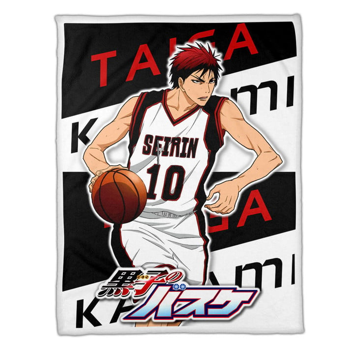 Taiga Kagami Blanket Fleece Custom Kuroko's Basketball Anime-wexanime.com