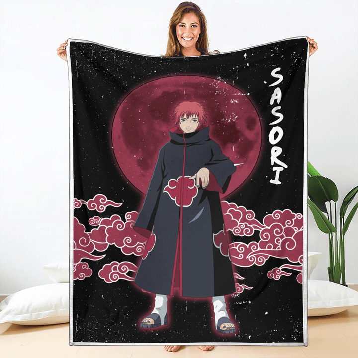 Sasori Blanket Custom Moon Style Naruto Anime-wexanime.com