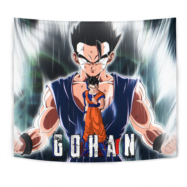 Gohan Tapestry Custom Dragon Ball Anime Home Decor-wexanime.com