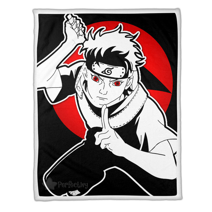 Uchiha Shisui Blanket Fleece Custom Naruto Anime Mix Manga-wexanime.com