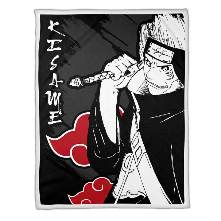 Akatsuki Kisame Blanket Fleece Custom Naruto Anime-wexanime.com