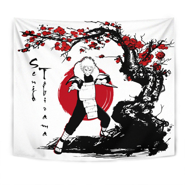 Senju Tobirama Tapestry Custom Naruto Anime Home Decor-wexanime.com